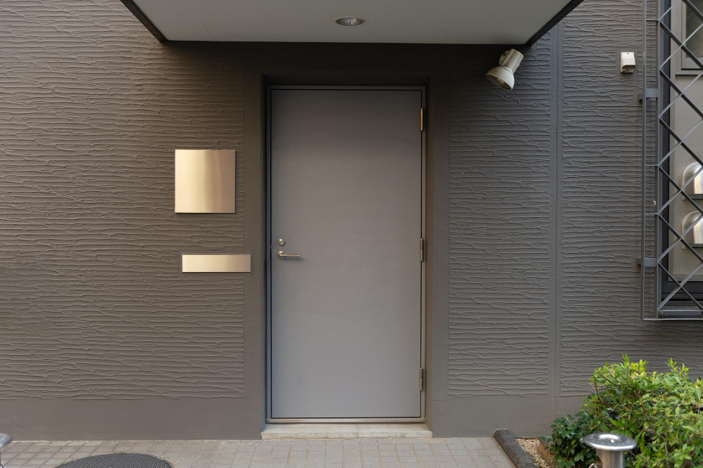 Auburn Hills Solid Steel Front Door